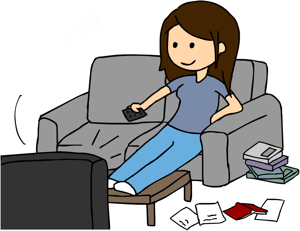 Images For > Watch Tv With Family Clipart