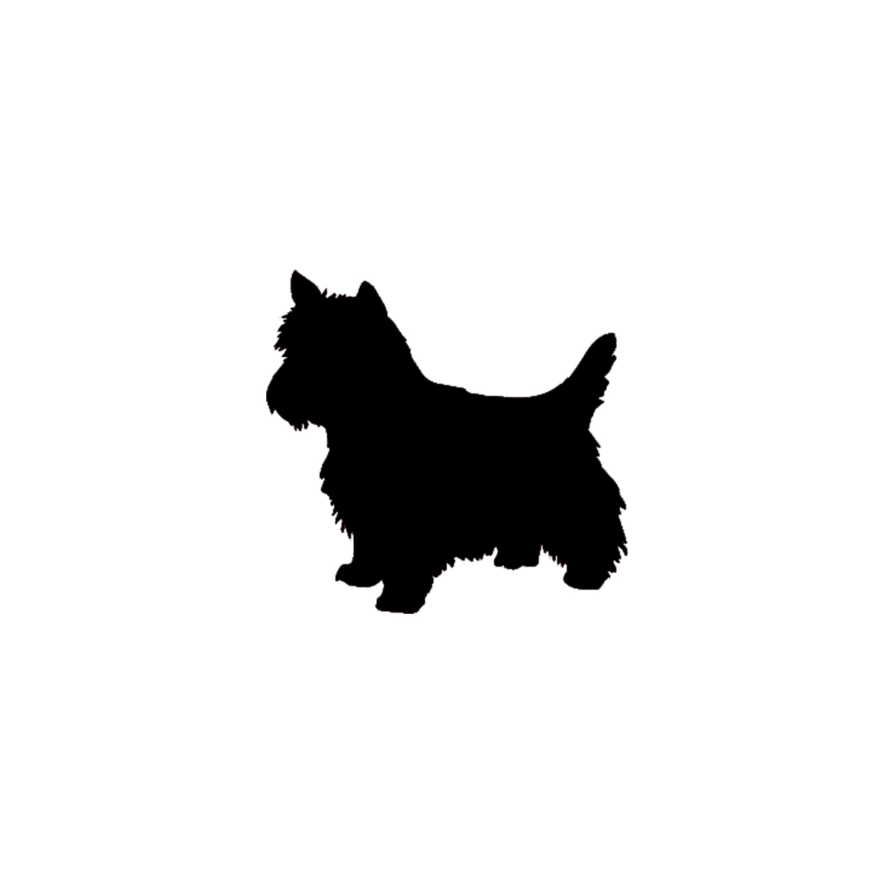 free dog and cat silhouette clip art - photo #22
