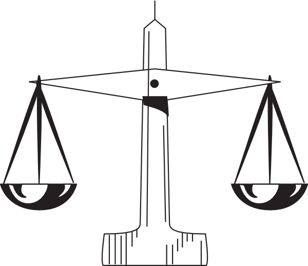 Scales Of Justice Clipart - ClipArt Best