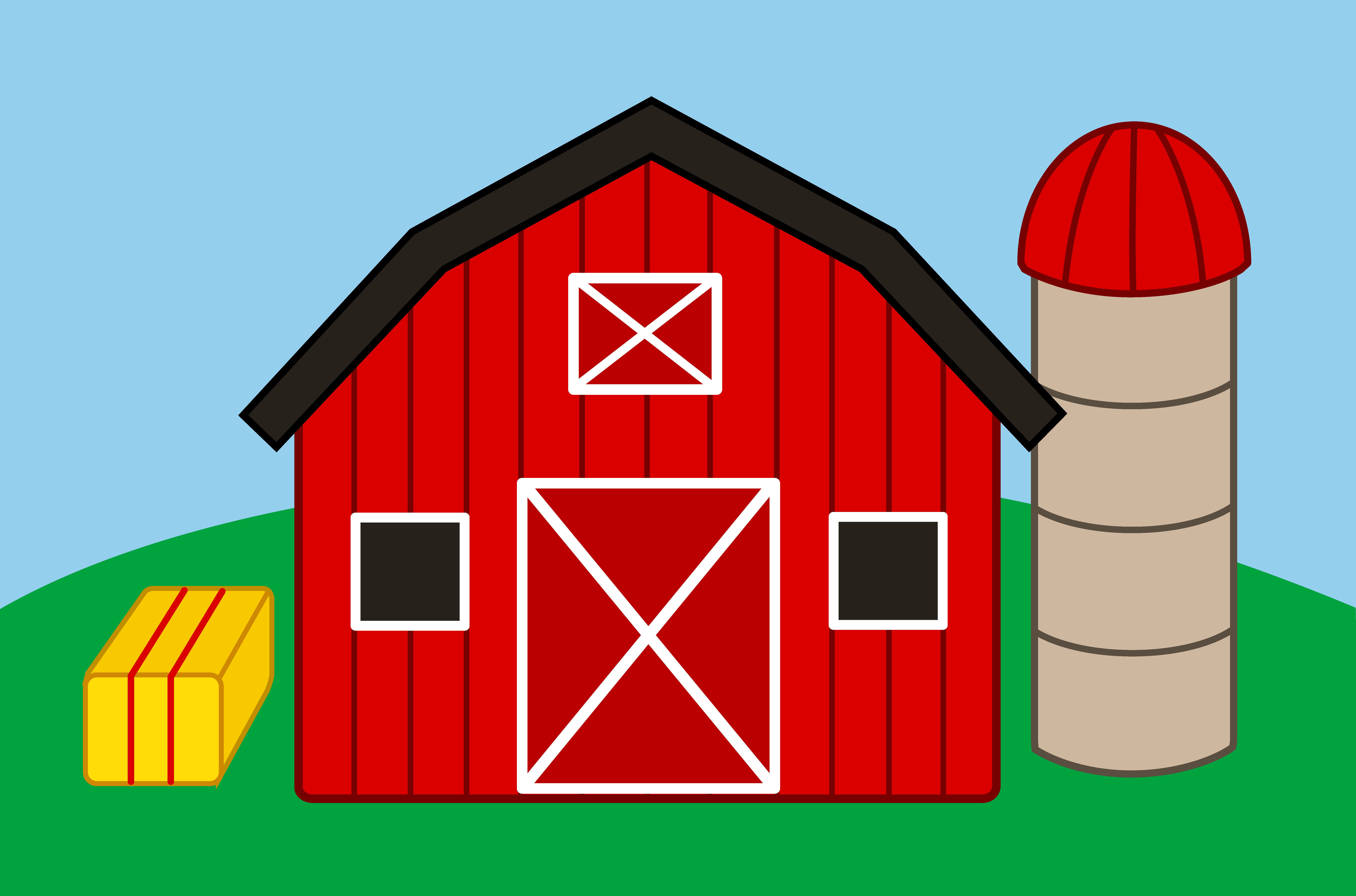 Cartoon Farm House Cliparts co