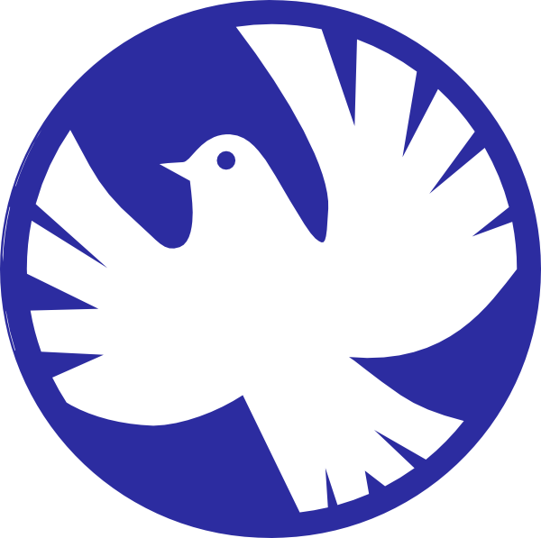 Peace Dove clip art - vector clip art online, royalty free ...