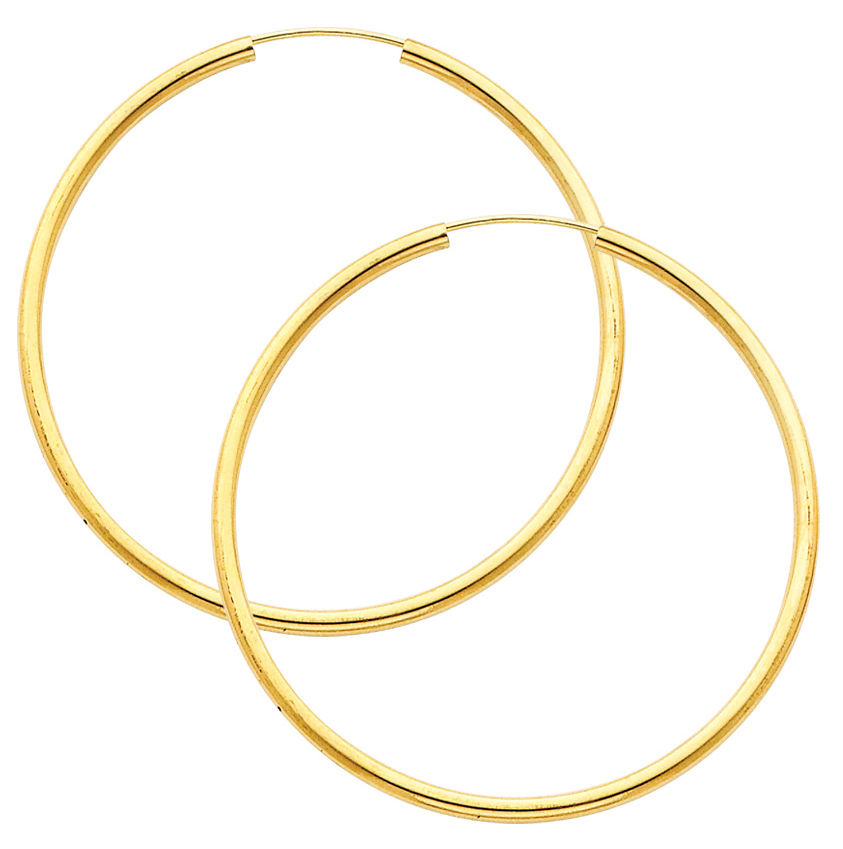 Extra Large Gold Hoop Earrings | eBay