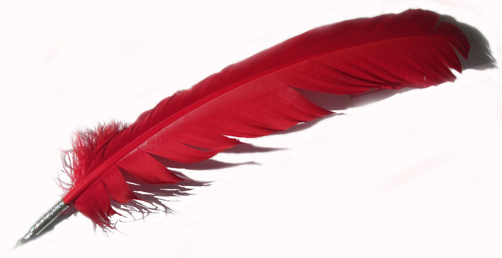 Quill Pens Red | Flickr - Photo Sharing!