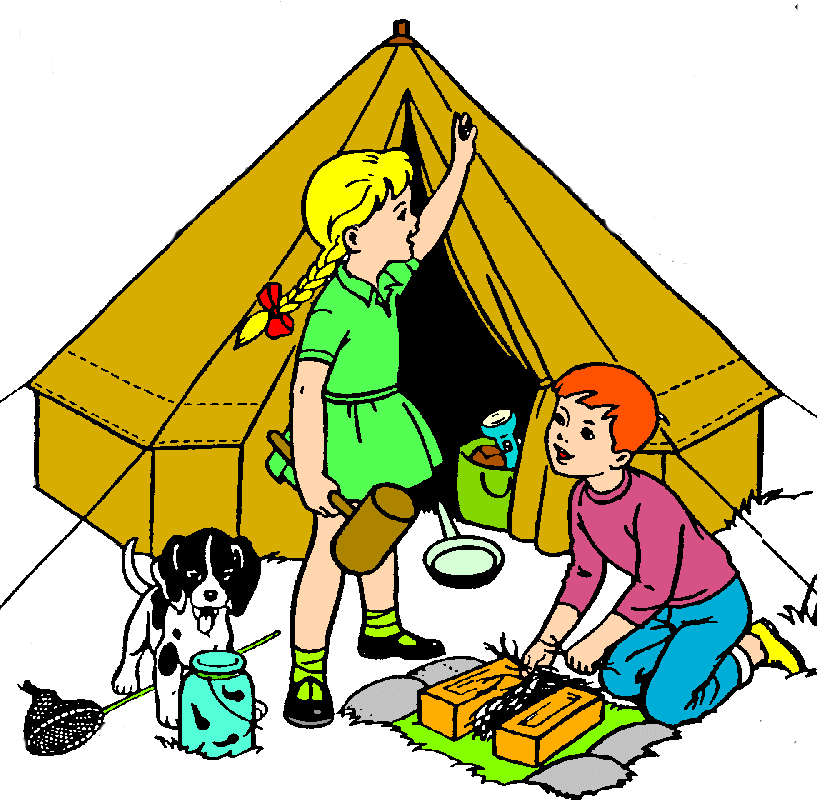 clip art camping pictures - photo #18