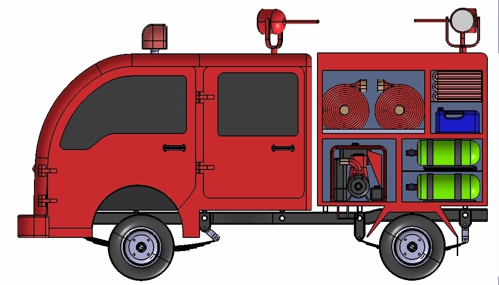 First Response Fire Truck to Fight Fire | Local Motors