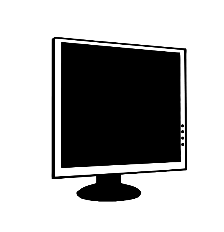 LCD Monitor Clip Art Download