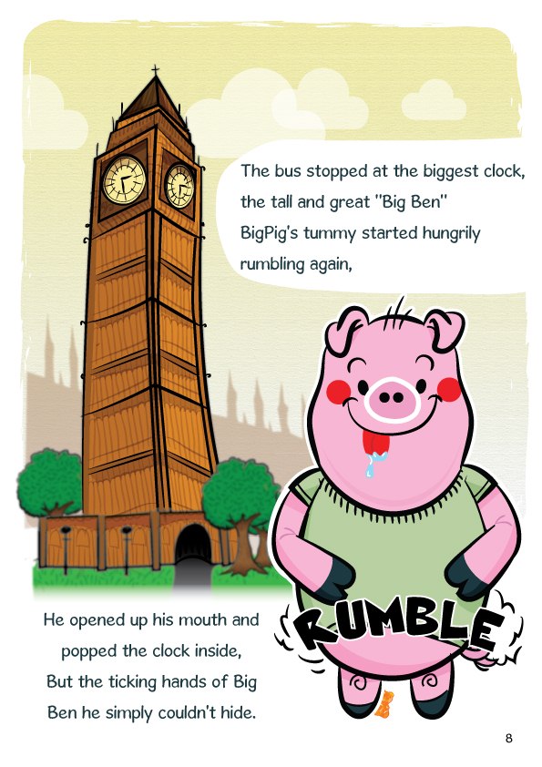 Project Big Pig - Illustrations to compliment a Children's Book ...