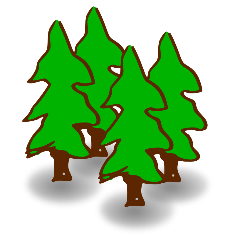 Free to Use & Public Domain Forest Clip Art