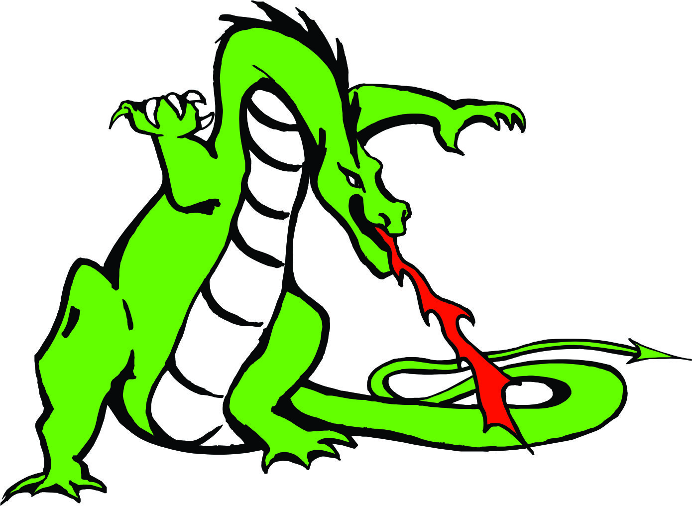 clip art cartoon dragon - photo #35