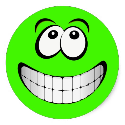 green_crazy_eyes_smiley_face_ ...