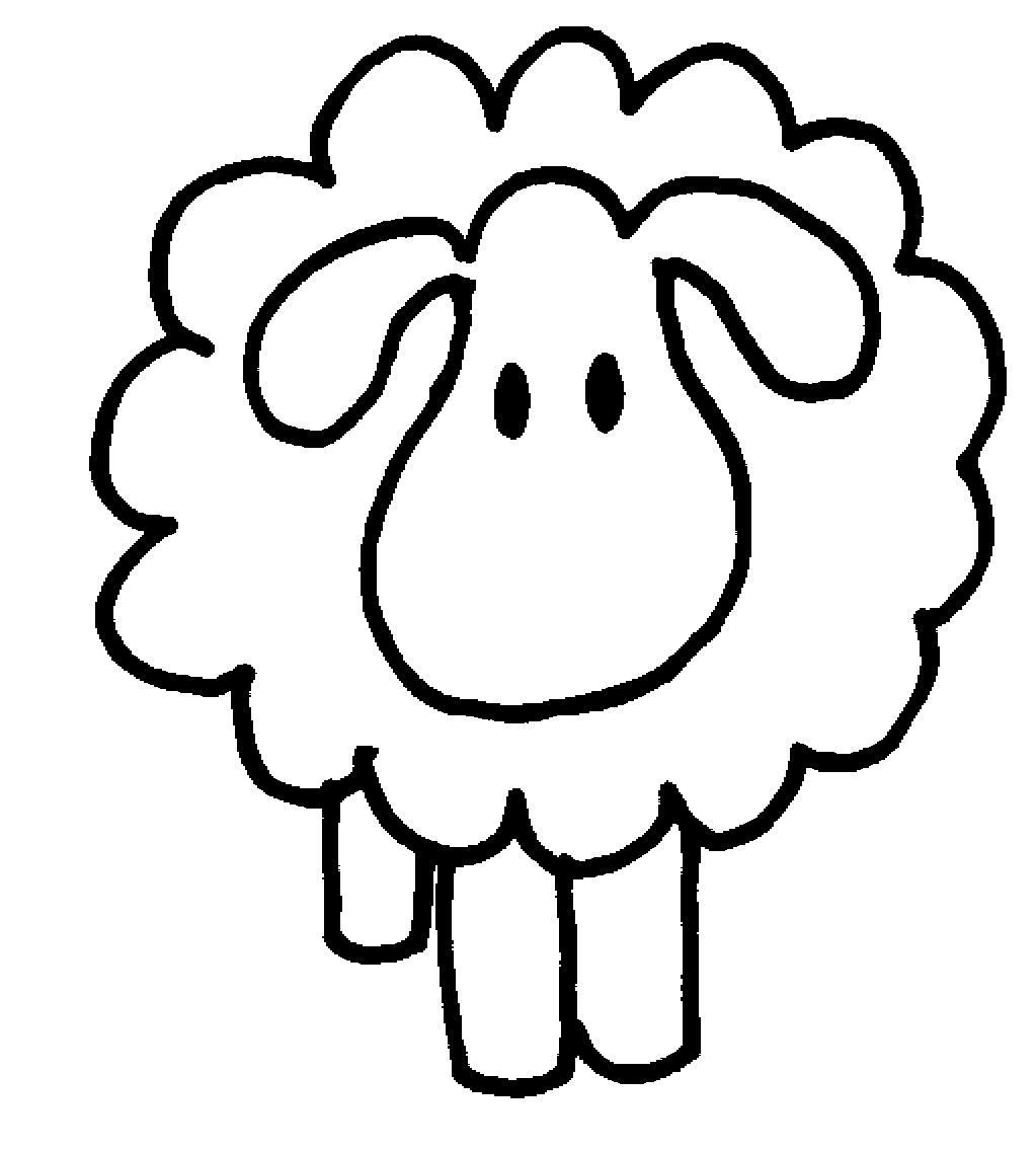 Sheep Clip Art Black And White | Clipart Panda - Free Clipart Images