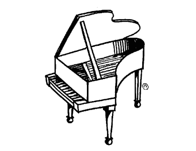 Piano Keyboard Clipart Black And White | Clipart Panda - Free ...