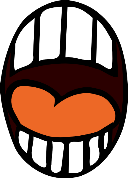 Angry Cartoon Mouth - Cliparts.co