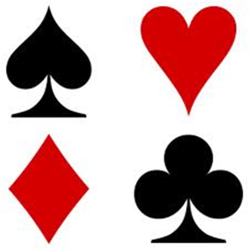4 Of Hearts Playing Card - Category