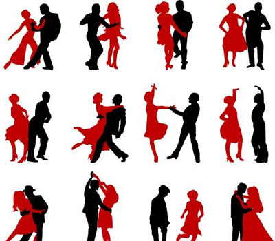 Free Dance silhouettes vector graphics | Free Vector Graphics