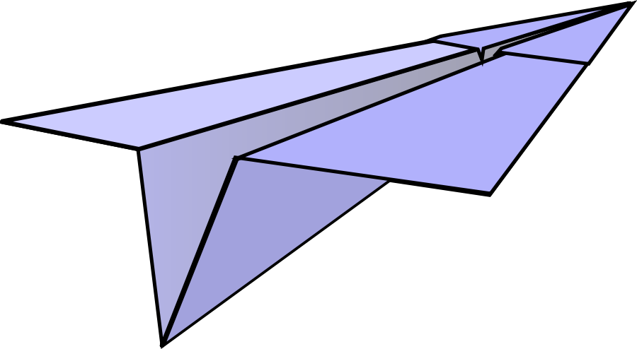 Paper Airplane Clipart | Clipart Panda - Free Clipart Images