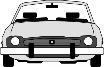 Car Front View clip art - Download free Other vectors