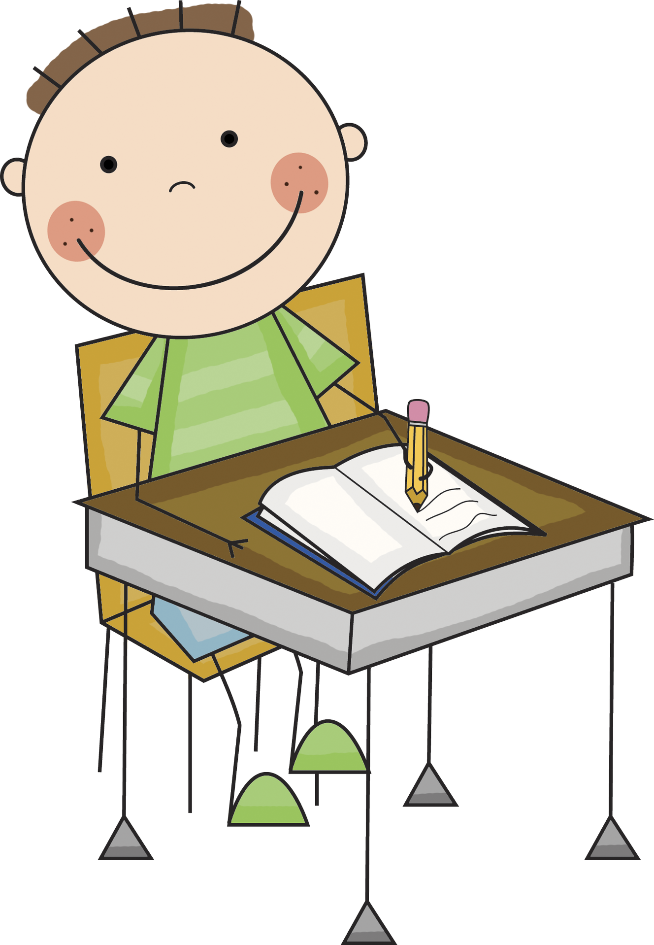 Pix For Clip Art Children Writing