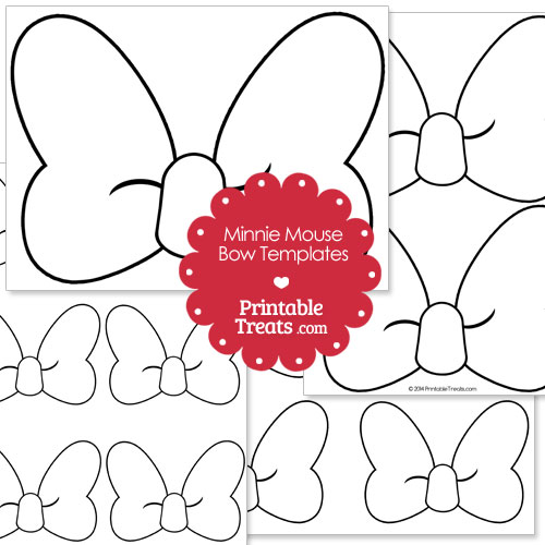Free Minnie Mouse Bow Template Cliparts co