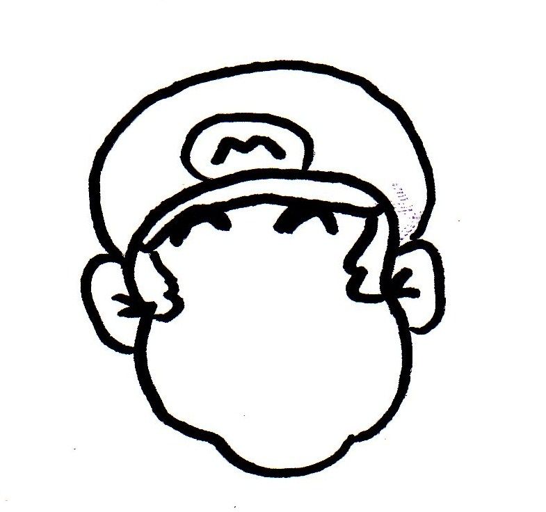 How to Draw Peace Mario!