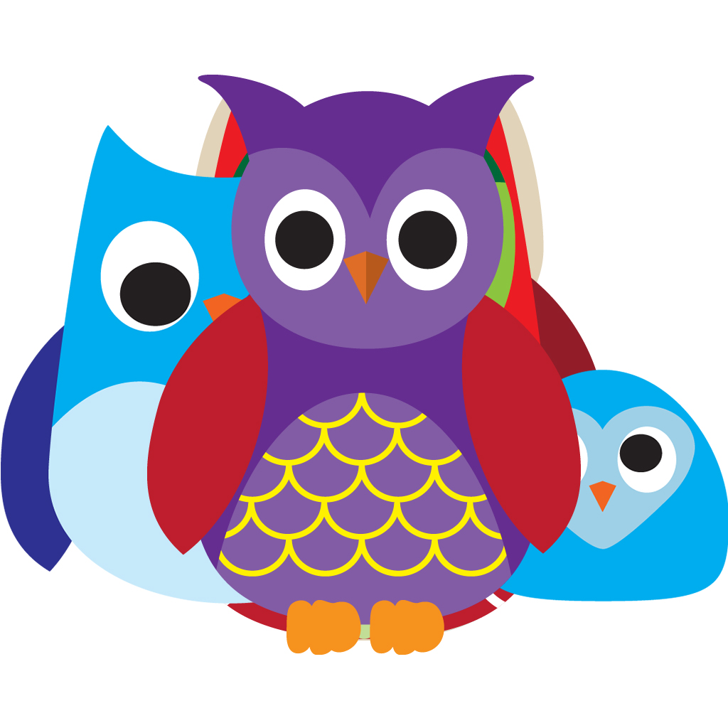 Images For > Purple Owl Clip Art