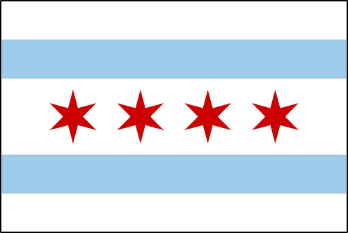 Chicago Flag Tattoo - FuzzyCo