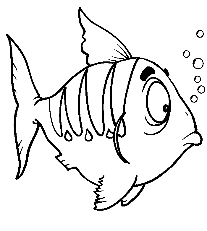 Coloring pages of a fish | coloring pages for kids, coloring pages ...