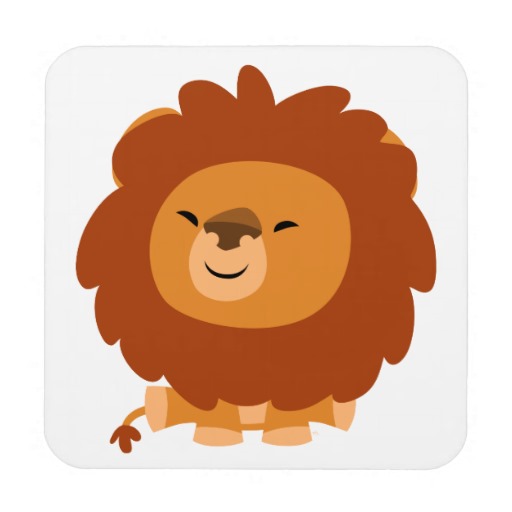 Cute Cartoon Lion - Cliparts.co