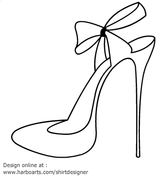Download : Blade outline with ribbon bow - Vector Graphic