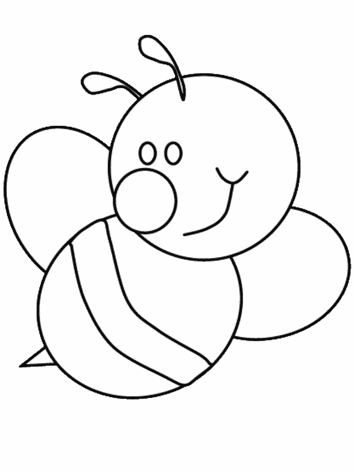 Printable Bumble Bee Template - ClipArt Best