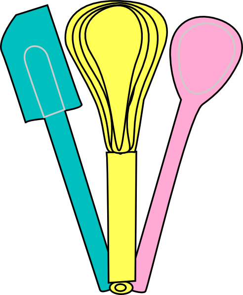 Cute Cooking Utensils Clipart - Gallery