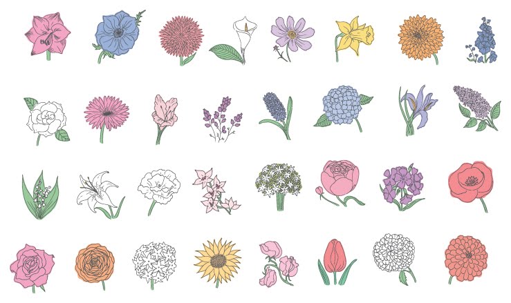 Flowers Drawings - Good Flower Pictures
