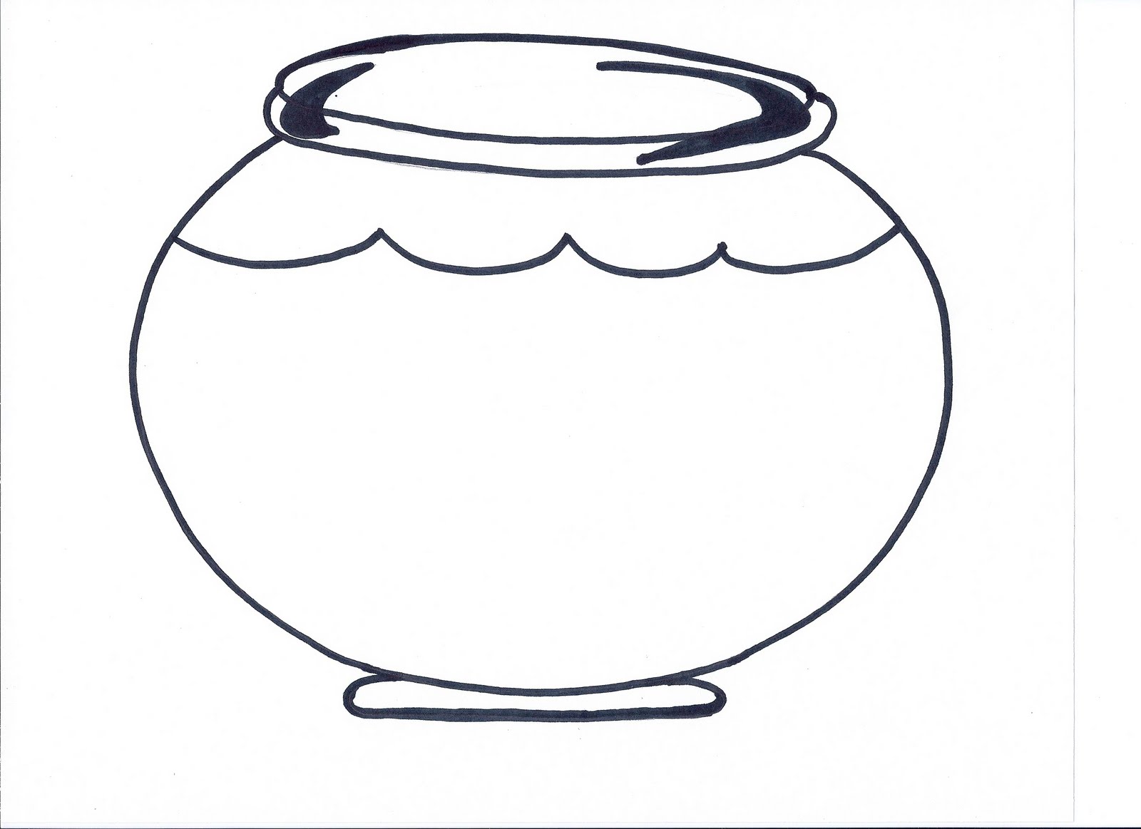 Fish Bowl Template Cliparts.co