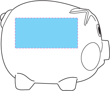 Lancopromo.com: Wilbur Piggy Bank w/ Coin Slot