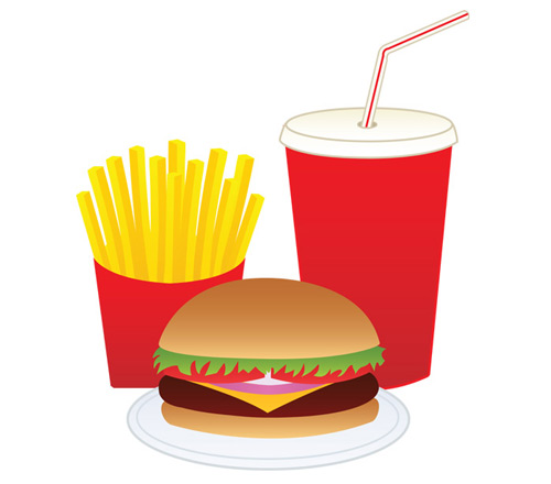 Related Pictures Fries Burger Soda Fast Food Clip Art Download ...