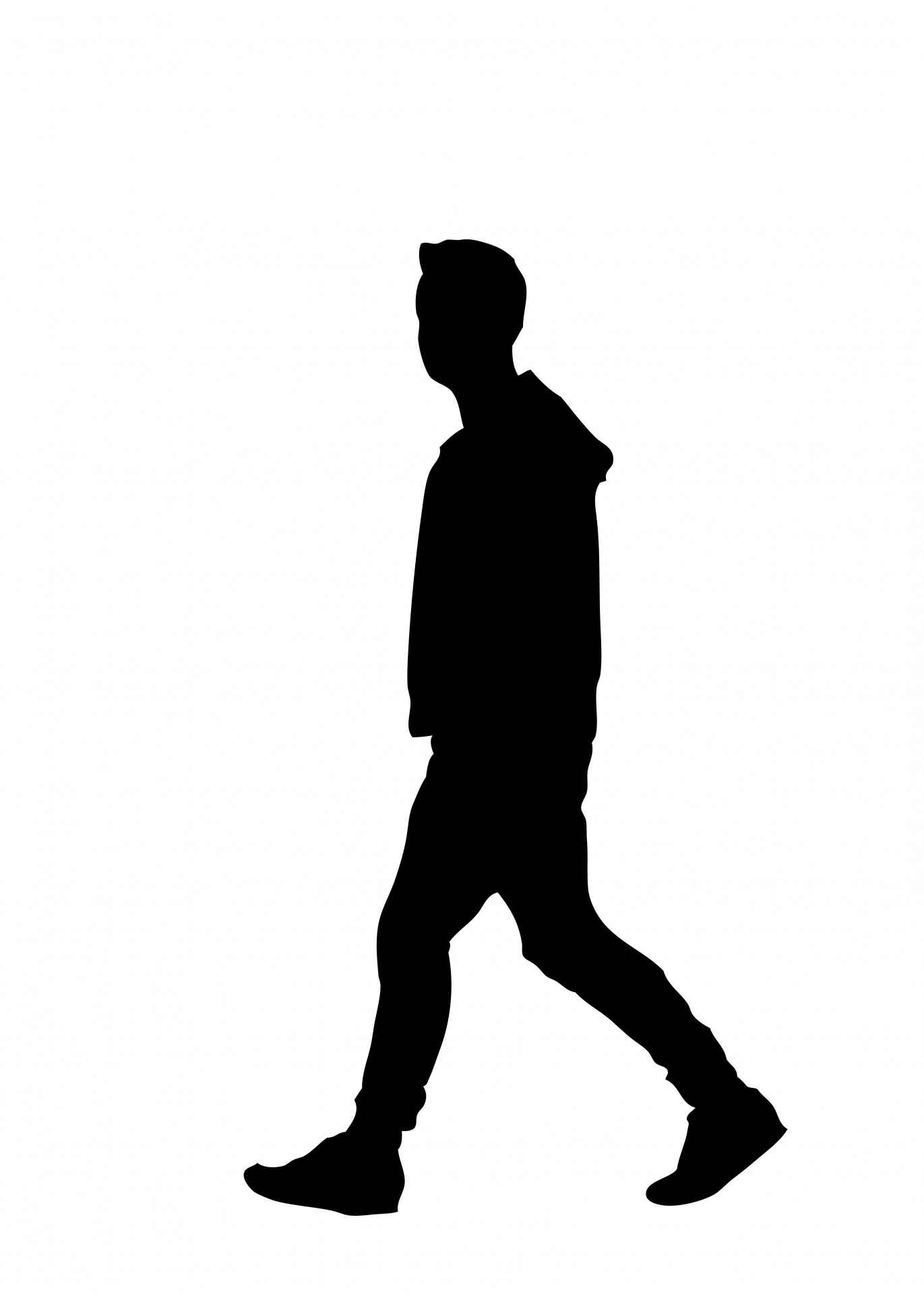 man-walking-silhouette-clipart - Robert Afra