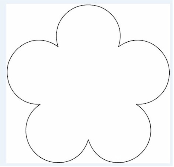 Flower Pattern Template - ClipArt Best