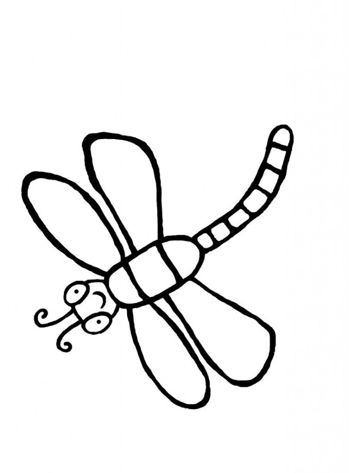 Dragonfly Coloring Images - Dragonfly Cartoon Coloring Pages ...
