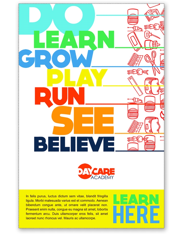 Child Care Services Poster