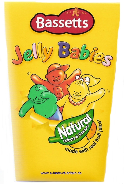 Bassetts Jelly Babies Carton 460g - A Taste of Britain