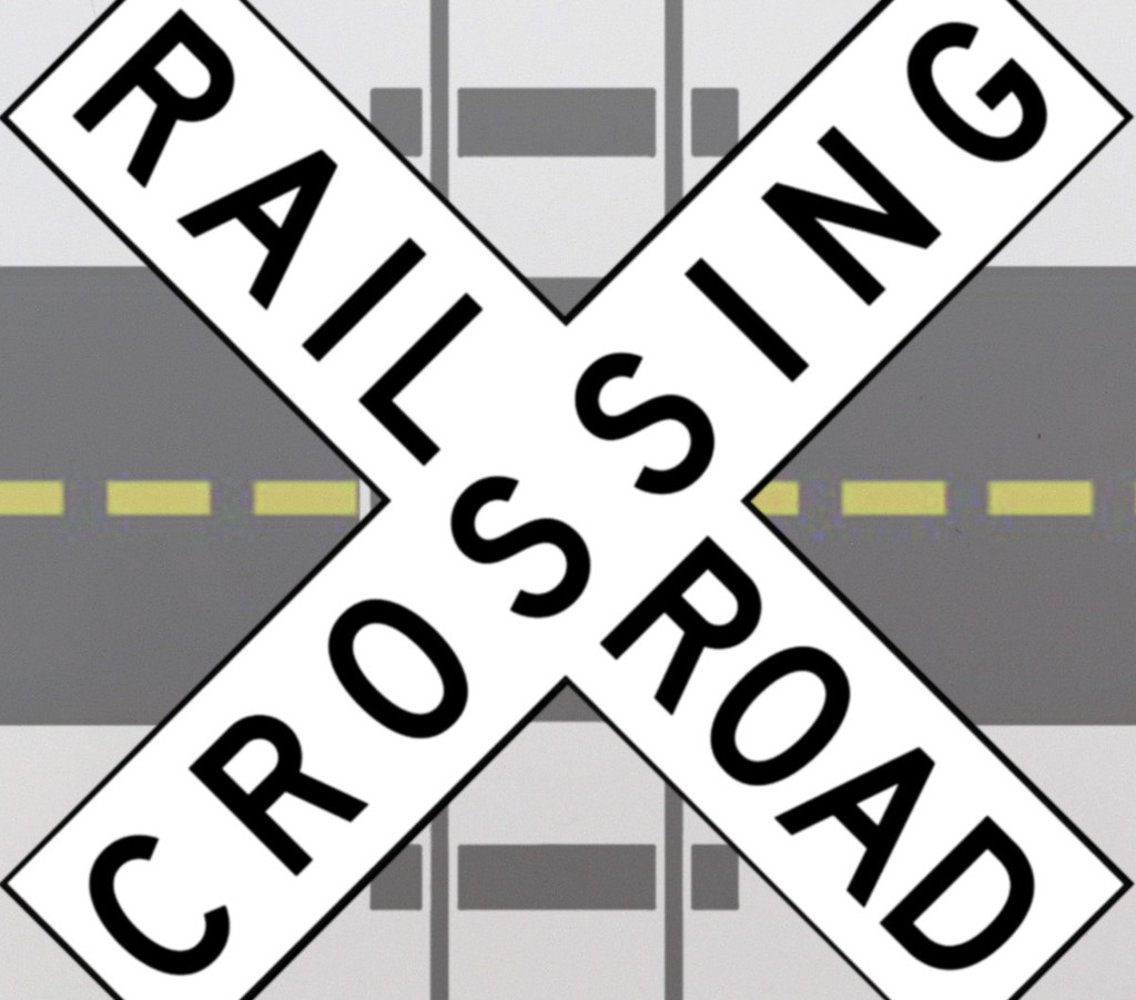 Railroad Crossing Traffic Sign | daartshop.com