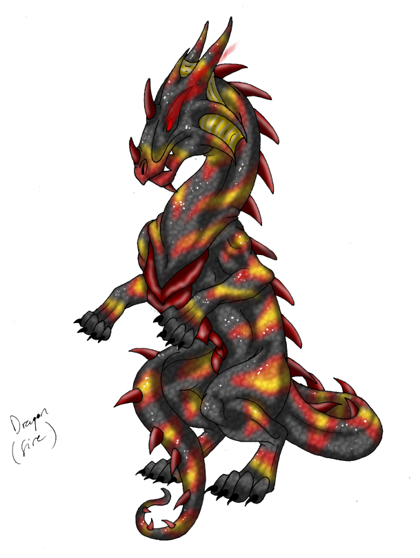 Fire Dragon Reference by Mass--Hysteria on deviantART