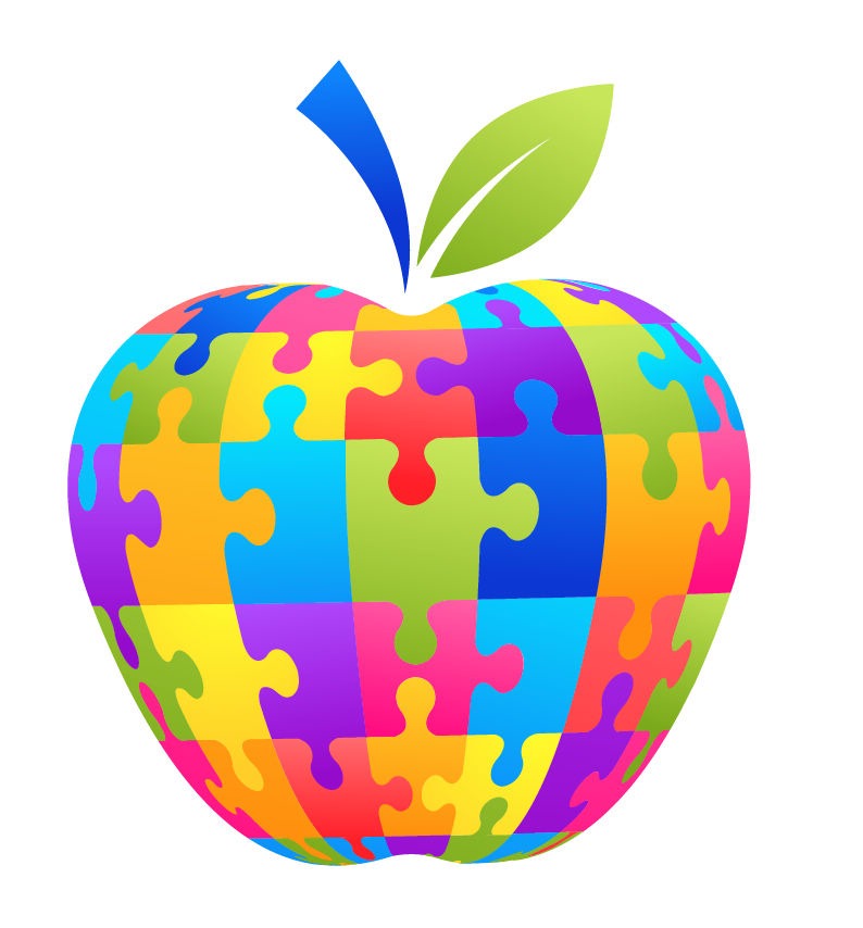 Apple Puzzle Vector Illustration | Free Vector Graphics | All Free ...