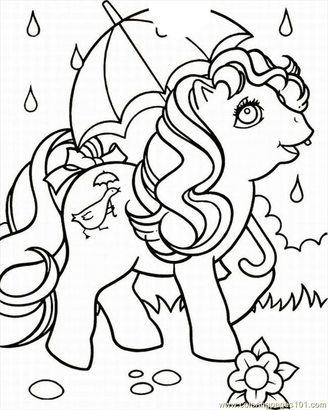 Coloring Pages Little Pony10 (Cartoons > My Little Pony) - free ...