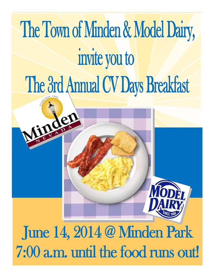 Free Breakfast provided by Town of Minden and Model Dairy Saturday ...