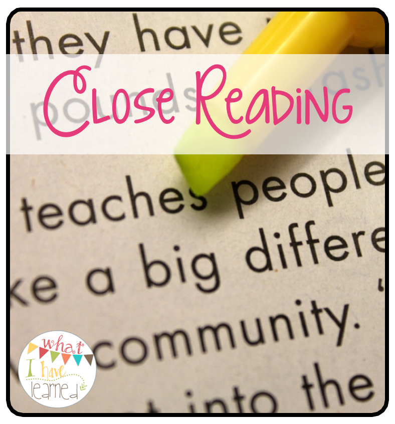 Who's Who and Who's New: Close Reading