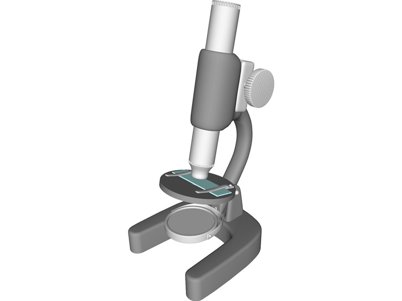 Microscope 3D Model Download | 3D CAD Browser