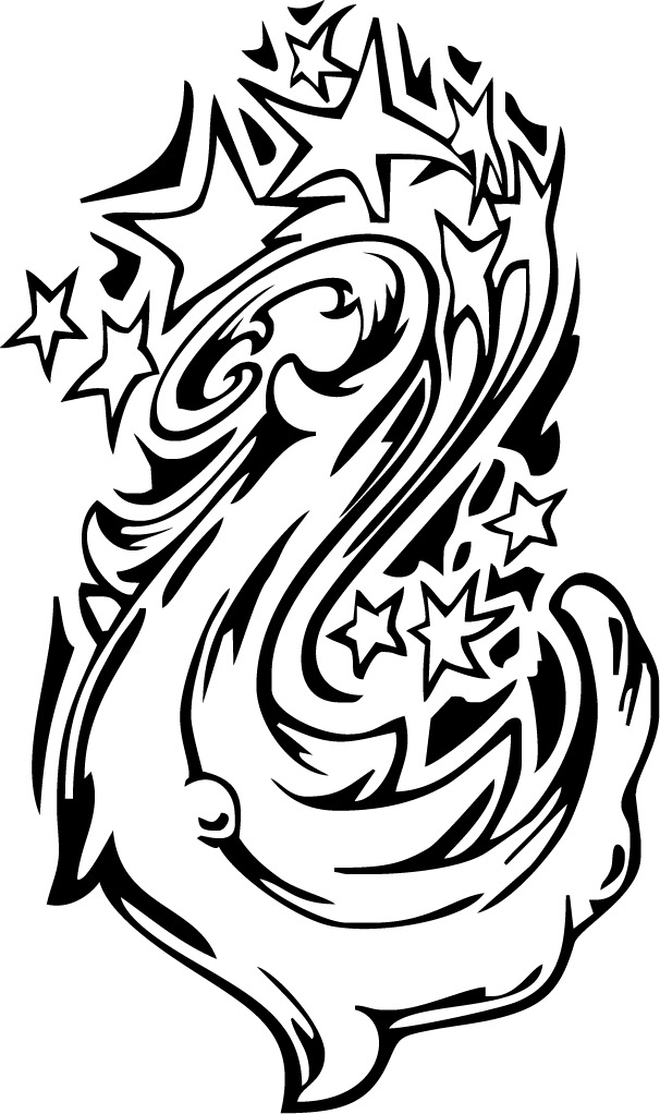 coloring sheet of a star galaxy tattoo swirl design - Coloring ...