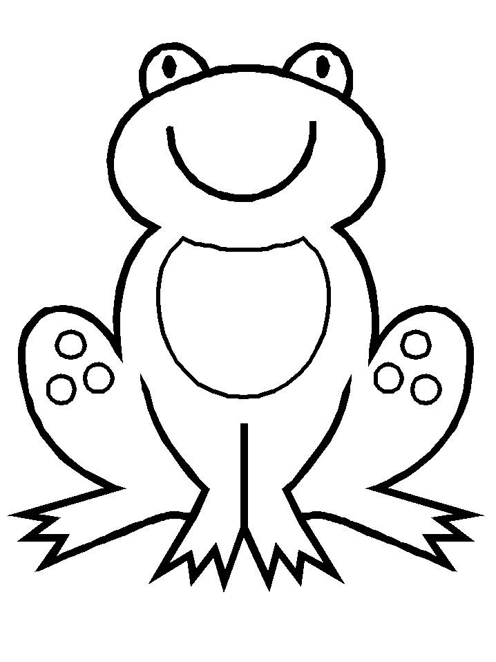 Frog Life Cycle Coloring Pages