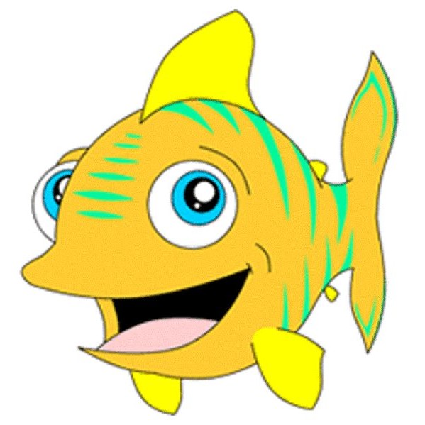 Fish-Cartoon-Image | Coloring Kids